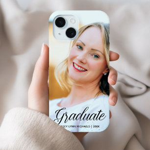 Chic Graduate Senior Foto Custom Abschluss Year Case-Mate iPhone Hülle