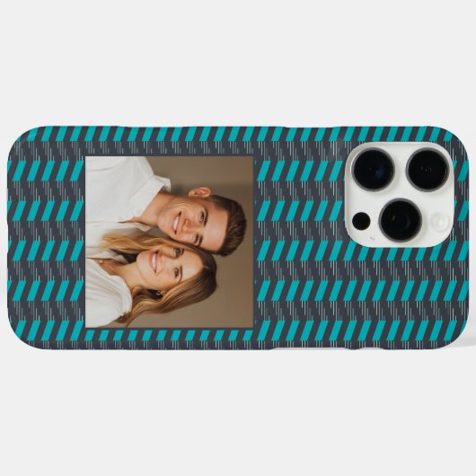 Chic Graduation Gifts Chevron Pattern  Case-Mate iPhone Hülle (Rückseite (Horizontal))