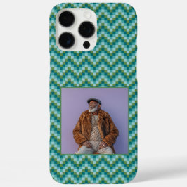 Chic Graduation Gifts For Girlfriend Chevron Print iPhone 16 Pro Max Hülle