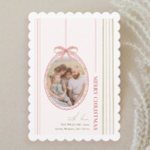 Chic Grandmillennial Coquette Weihnachten