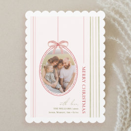 Chic Grandmillennial Coquette Weihnachten