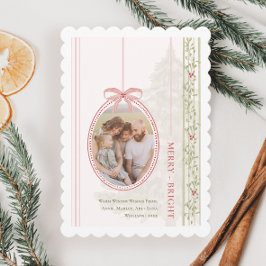 Chic Grandmillennial Coquette Weihnachten Zwei Fot