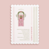 Chic Grandmillennial Weihnachtsfeier Einladung