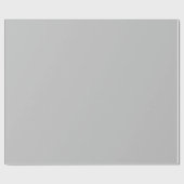 Chic grau-weiß winzige Polka-Punkte-Muster niedlic Geschenkpapier (Flach)