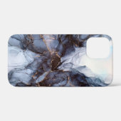 Chic Graumarmor Case-Mate iPhone Hülle (Rückseite (Horizontal))