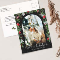 Chic Gray Botanical Foliage Arch 1 Foto Urlaub