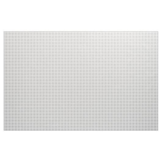 Chic Gray Gingham Kariert Pattern Stoff (Yard (91,4 cm))