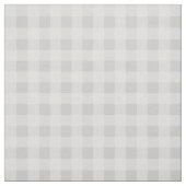 Chic Gray Gingham Kariert Pattern Stoff (Muster)