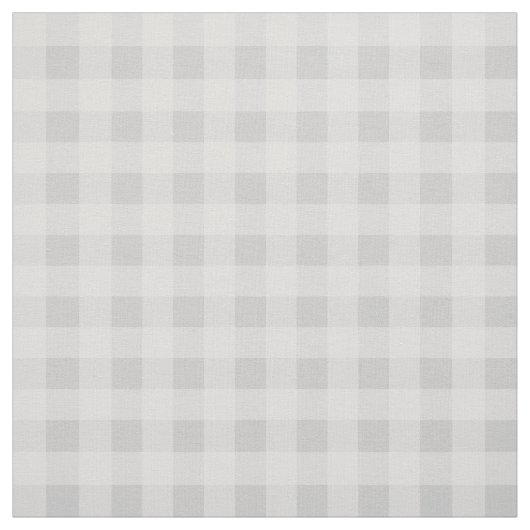 Chic Gray Gingham Kariert Pattern Stoff (Muster)