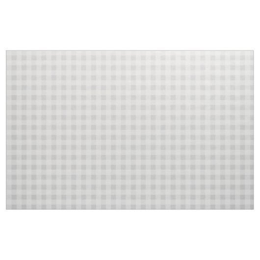 Chic Gray Gingham Kariert Pattern Stoff (Fat Quarter (45,7 x 55,9 cm))