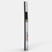 Chic Gray Marble 7 Foto Collage Case-Mate iPhone Hülle (Hinten/Rechts)