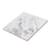 Chic Gray Rose Gold Metallic Marmor Look Glamour Fliese (Seite)