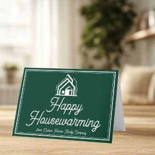 Chic Green Immobilienunternehmen Benutzerdefiniert Karte