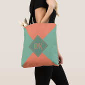 Chic Green Mit Monogramm Tasche (Von Nahem)