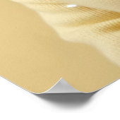 Chic Guinea Pig Portrait in Pearls and Cardigan Poster (Ecke)