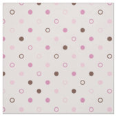 Chic gürtelpastellrosa Polka-Punkte-Muster Stoff (Muster)