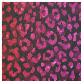Chic gürtelrosa Glitzer cheetah Printmuster Stoff (Muster)