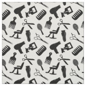 Chic-Haar-Stylist-Muster Stoff (Muster)