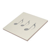 Chic Hahnentrittmuster Musical Notes Muster Fliese (Seite)