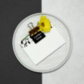 Chic Hair Stylist Pattern Individuelle Name Post-it Klebezettel