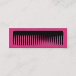 Chic Hairstylist Mini Visitenkarte