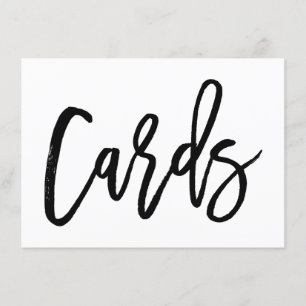 Chic Hand Letted Wedding Cards drucken Einladung