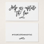 Chic Hand Letter hilft uns, die Liebe zu erfassen (Vorne & Hinten)