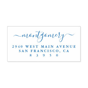 Chic-handgeschriebene Permastempel