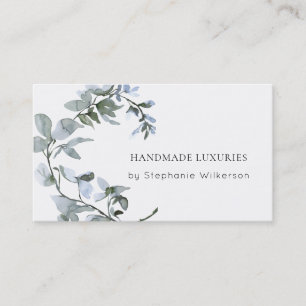 Chic Handmade elegante Watercolor Business Card Visitenkarte