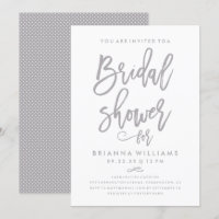 Chic-Handmit buchstaben gekennzeichnetes Wedding