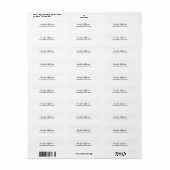 Chic Handwriting Script Creative Schlicht Schwarz- (Vorne)