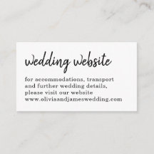 Chic Handwriting Script Typografy Wedding Website
