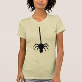 Chic Hanging Spider Damen T-Shirt - Artistic (Vorderseite)