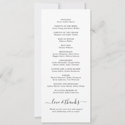 Chic-Happy-Ever nach Hochzeitsfeier (Rückseite)