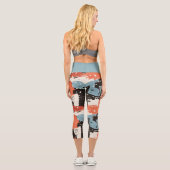 Chic Harmony Leggings: Stilvoll und komfortabel Capri Leggings (Rückseite)