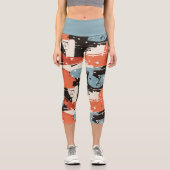 Chic Harmony Leggings: Stilvoll und komfortabel Capri Leggings (Vorderseite)