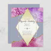 CHIC HAUSHALTSBRUNCH UND BUBBLATT AGATE GLITZER IN (Vorne/Hinten)