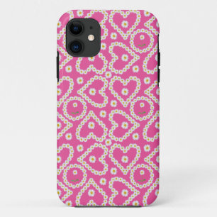 Chic Heart-förmige Daisy Chains, iPhone 5/5 Case