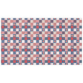 Chic Hearts and Rose Imitate Patchwork Tableteclot Tischdecke (Vorderseite (Horizontal))