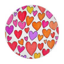 Chic Hearts Elegante: Blickvolle Liebe