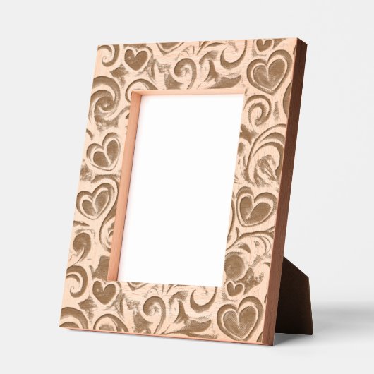 Chic Hearts Geätzte Rahmen (Links)