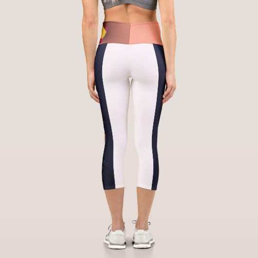 Chic Heights: Customized High Waisted Capris (Rückseite)