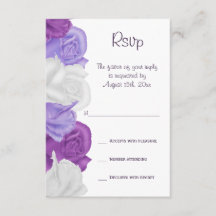 Chic Heirloom Rose Hochzeit RSVP