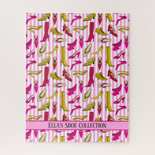 Chic High Heels und Stilettos Stilish Girly Puzzle (Vertikal)