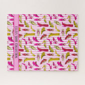 Chic High Heels und Stilettos Stilish Girly Puzzle (Horizontal)