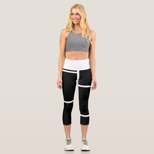 Chic High Waisted Capris (Vorderseite)