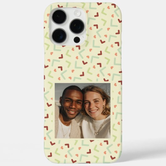 Chic Hochzeitsgeschenk Ideen Memphis Muster  Case-Mate iPhone Hülle (Rückseite)