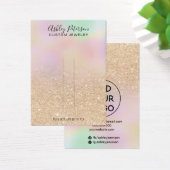 Chic holografische Ober-Glitzer-Haarschnitt-Displa (Schreibtisch)