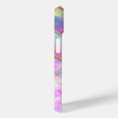 Chic holographic mädchenhaft stilvoll pink Case-Mate iPhone hülle (Rückseite / Rechts)