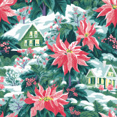 Chic hot pink and green Christmas preppy gift Badhandtuch Set